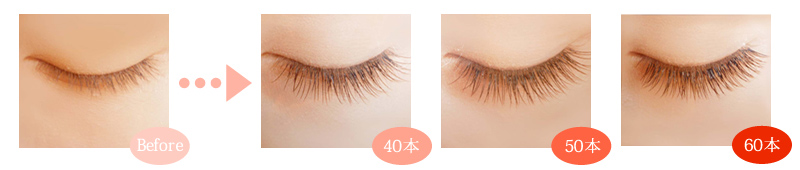 アイラッシュ ボリュームプラン